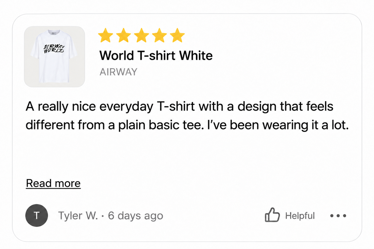 Customer review