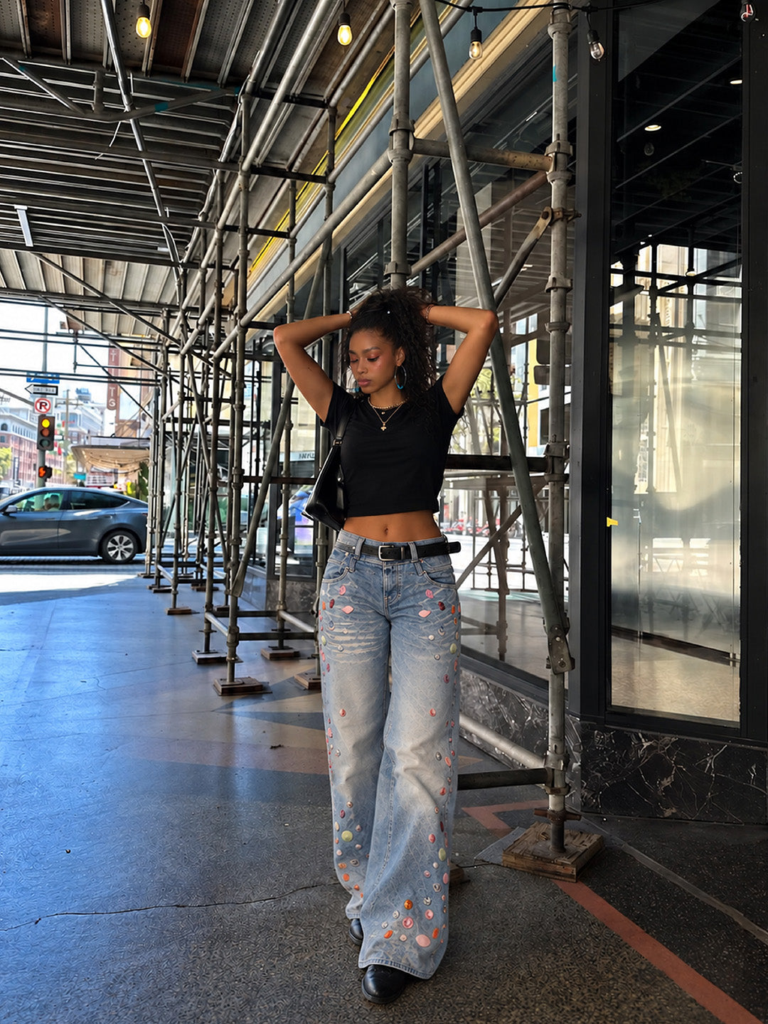 Colored Diamonds Jeans