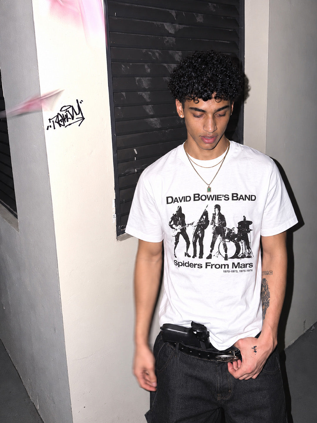 Band T-shirt White