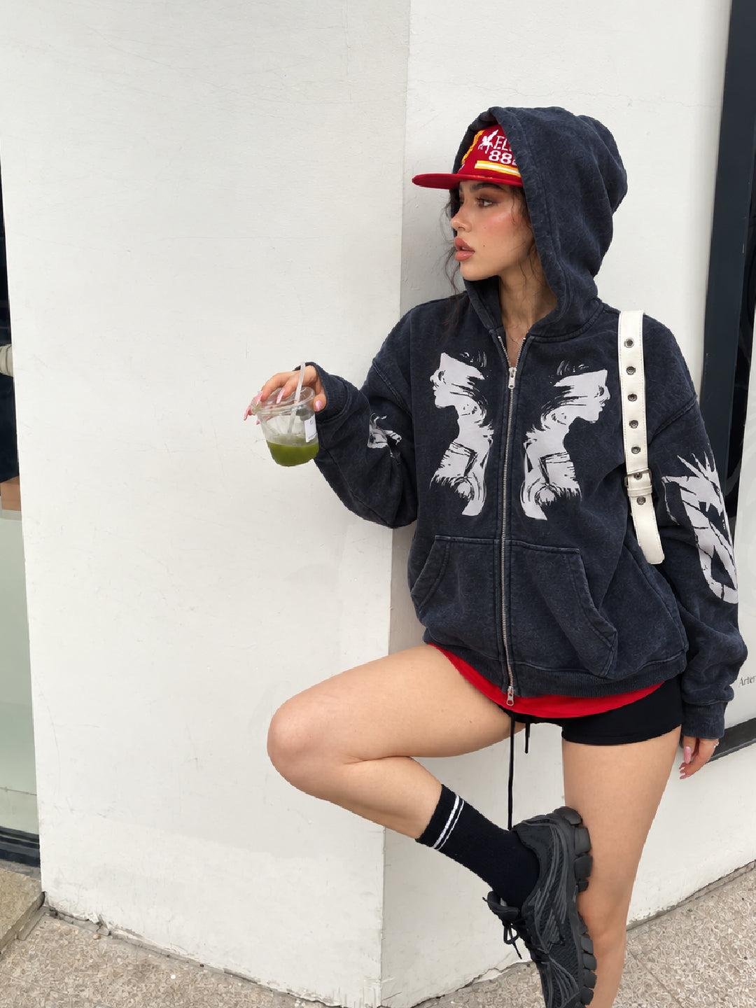 Abstract Hoodie