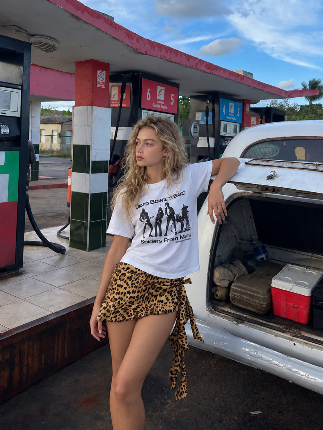 Band T-shirt White