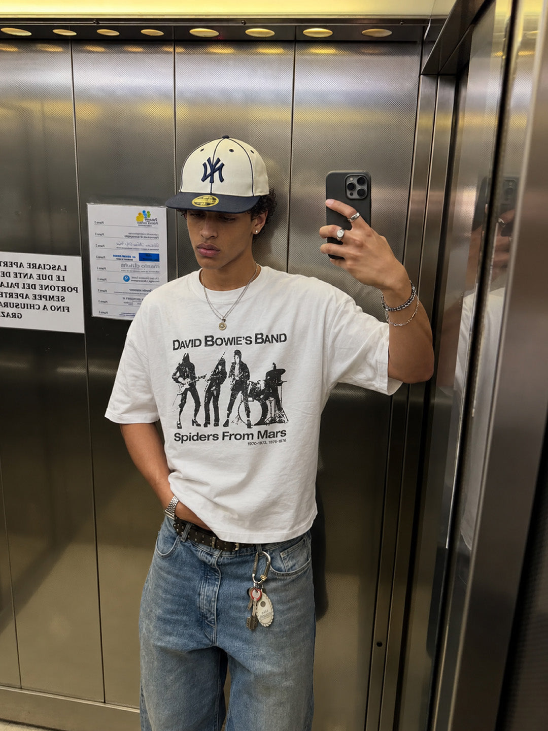 Band T-shirt White