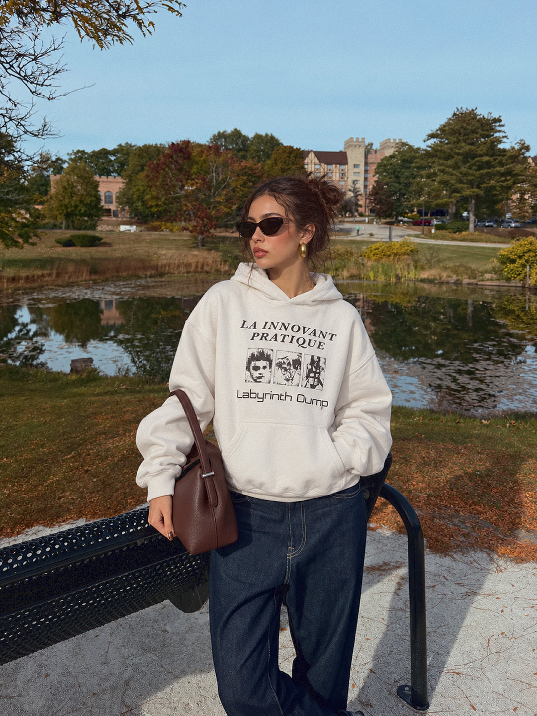 Maze Graphic Hoodie