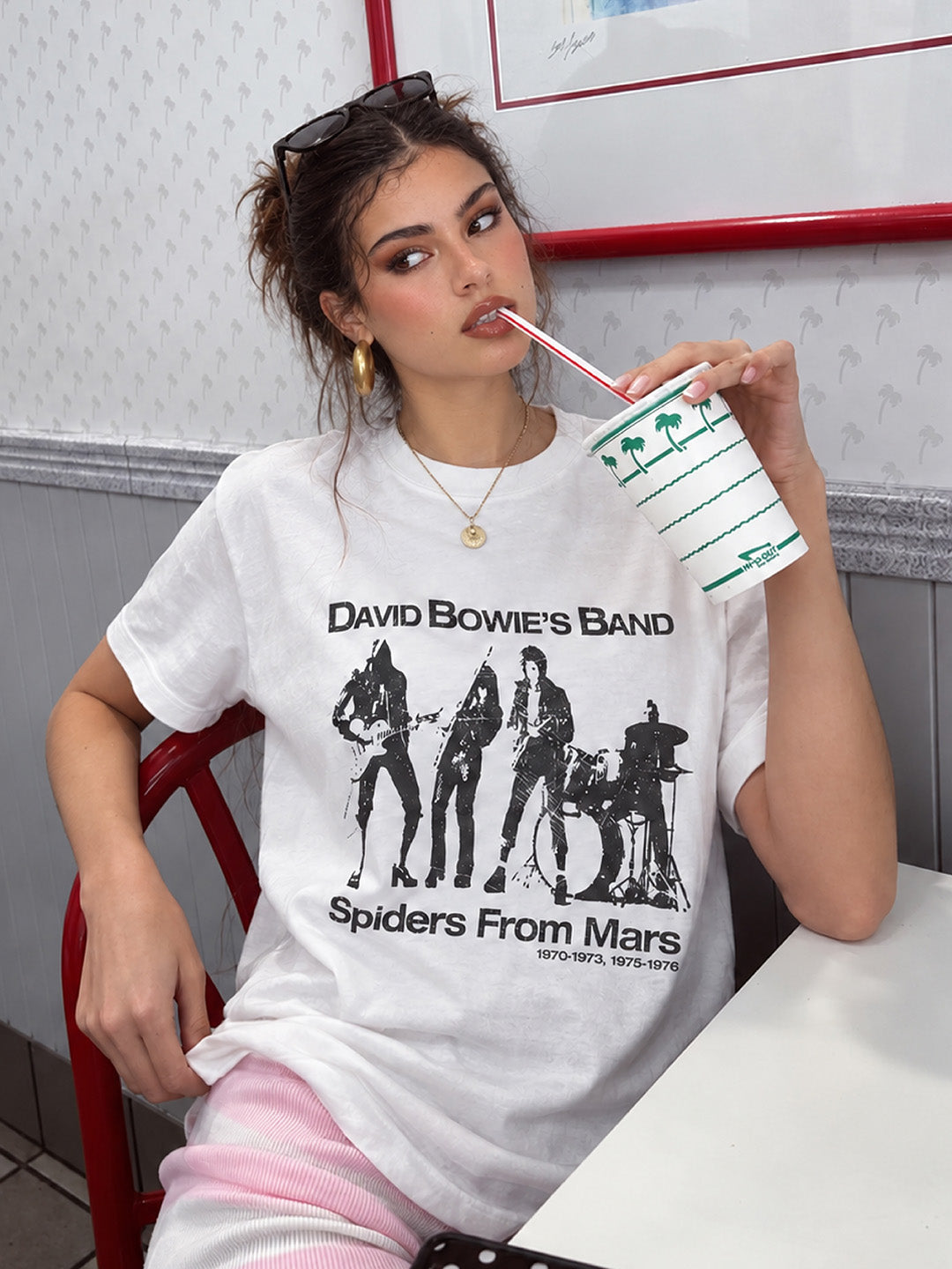 Band T-shirt White