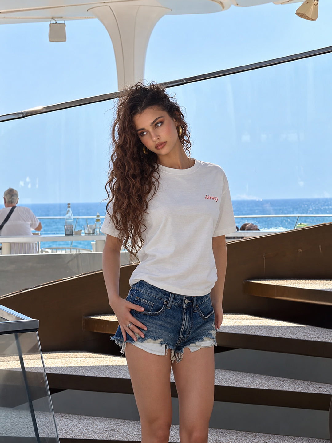 Fluid T-Shirt Blue