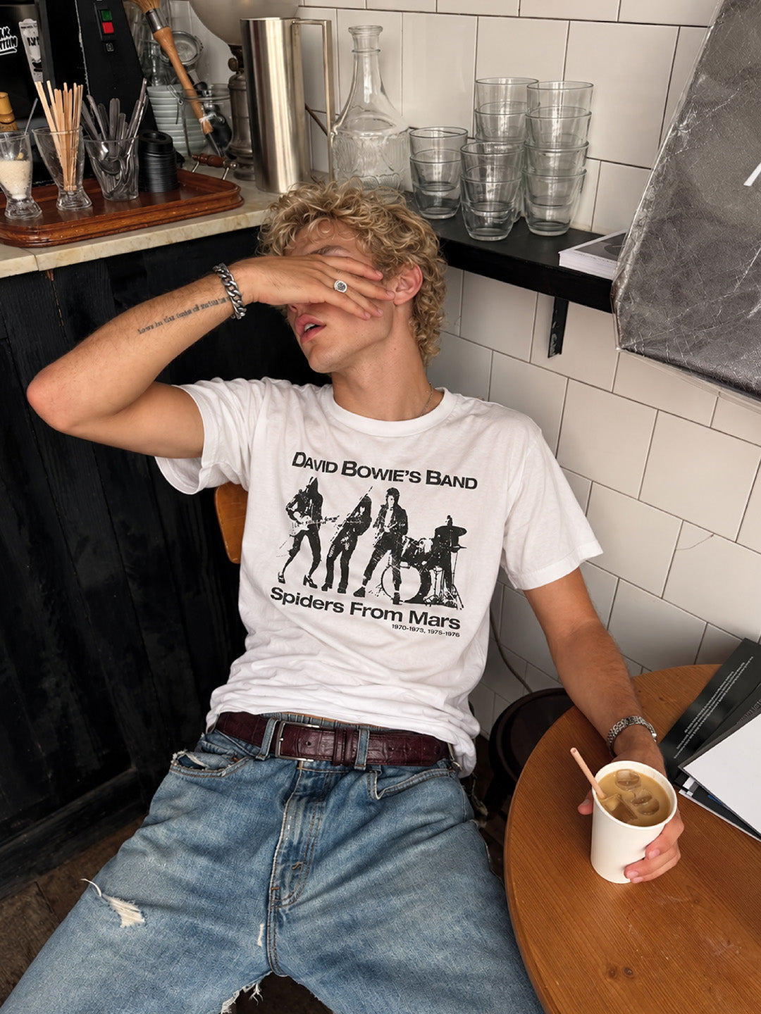 Band T-shirt White