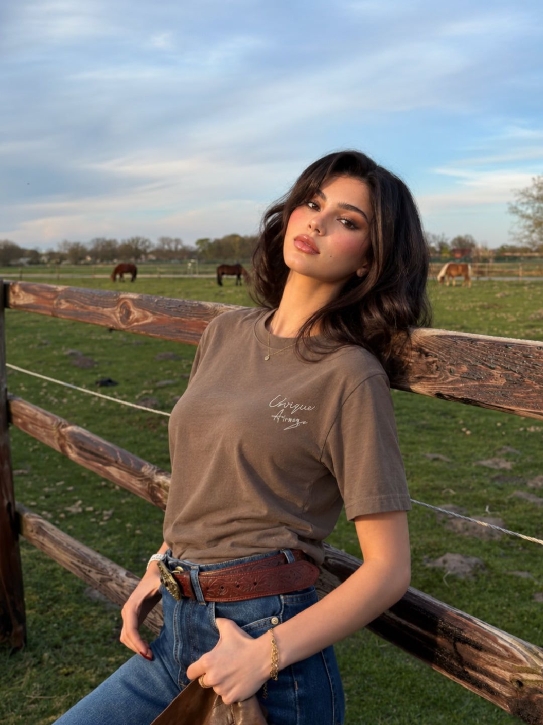 Unique T-Shirt Brown