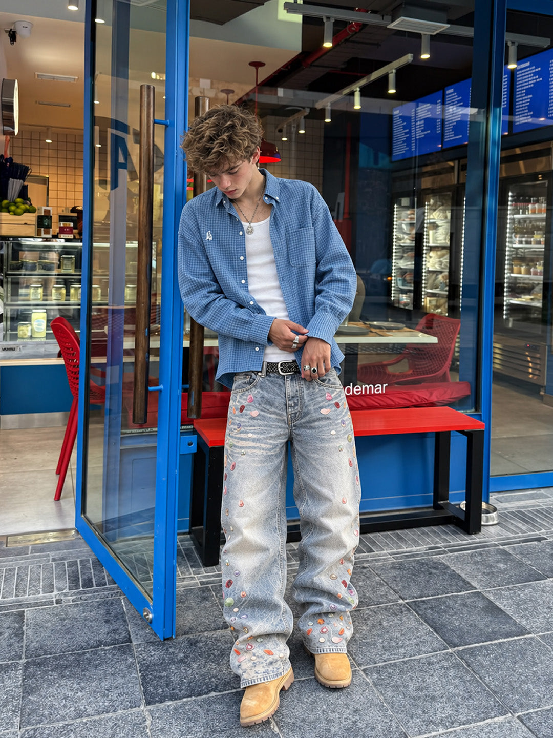 Colored Diamonds Jeans