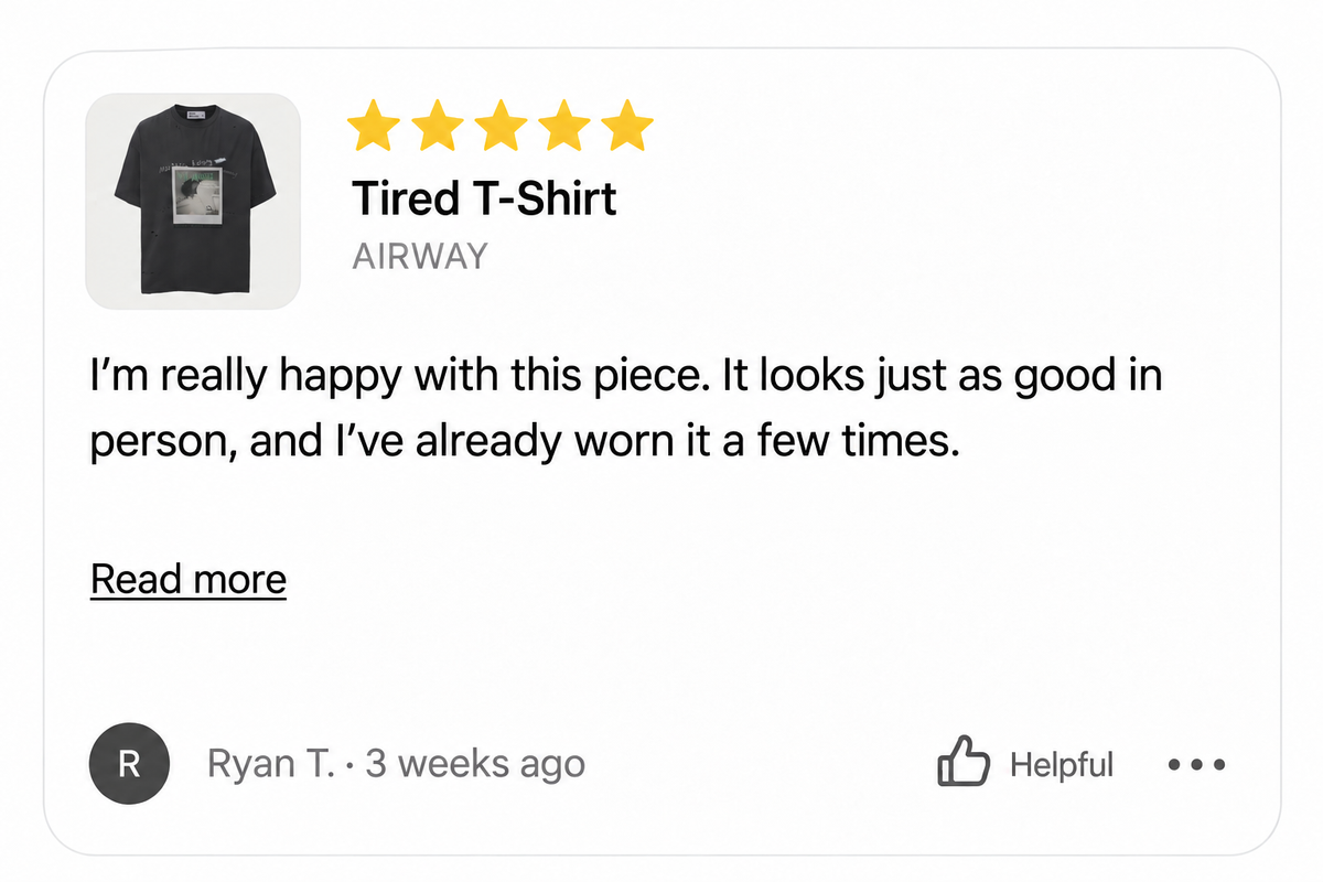 Customer review