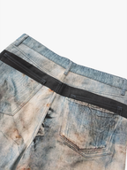Belt Graphic Jeans
