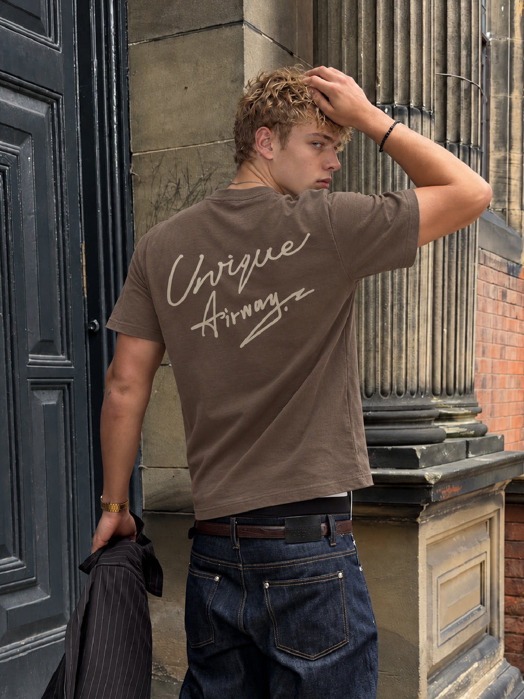 Unique T-Shirt Brown