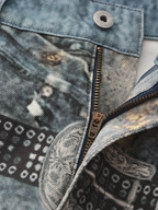 Belt Graphic Jeans