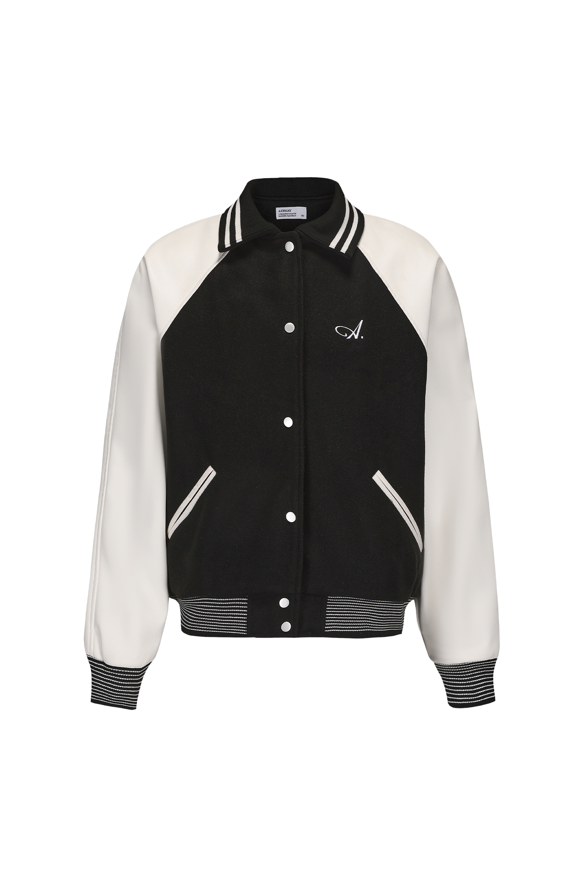 Black/White Baseball Jacket