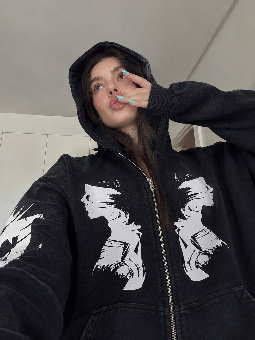 Abstract Hoodie