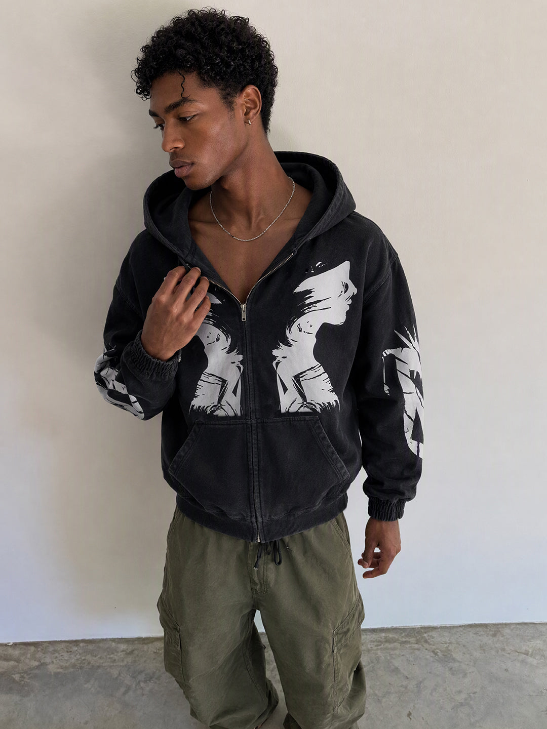 Abstract Hoodie