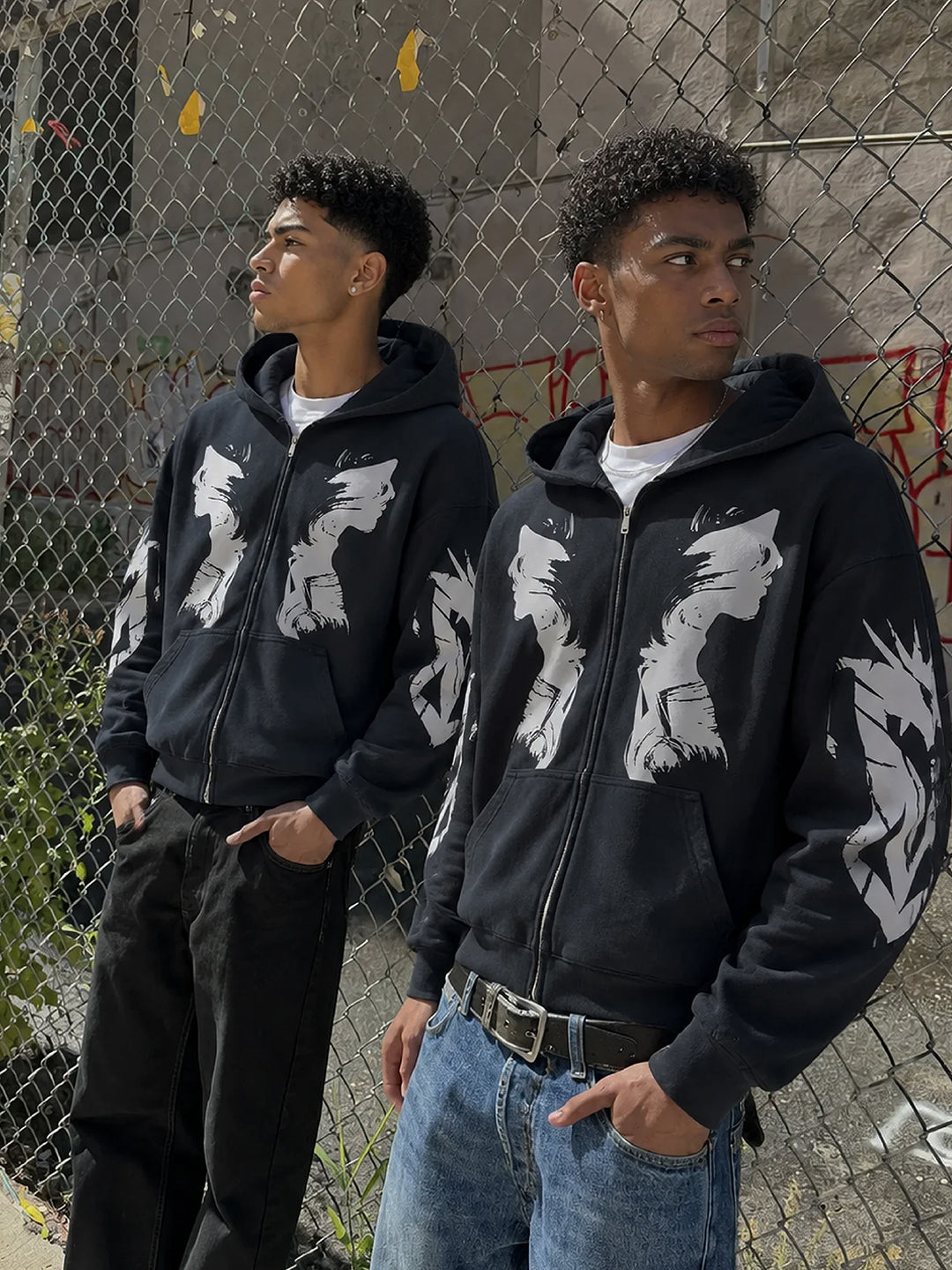 Abstract Hoodie