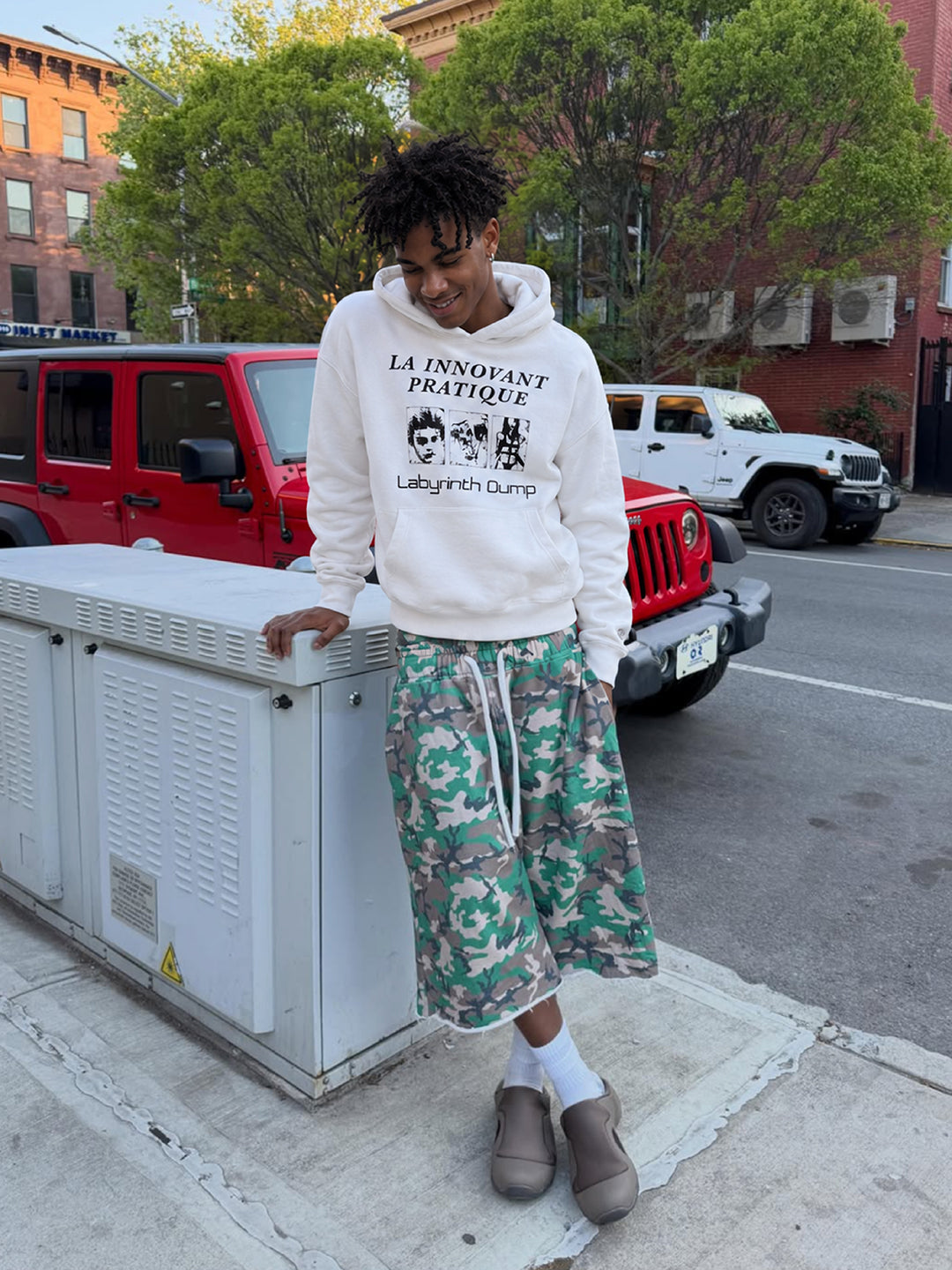 Maze Graphic Hoodie