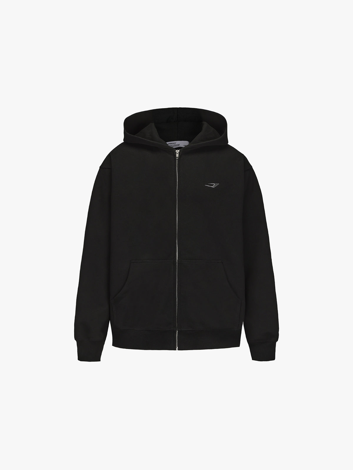 Metal Zipper Hoodie