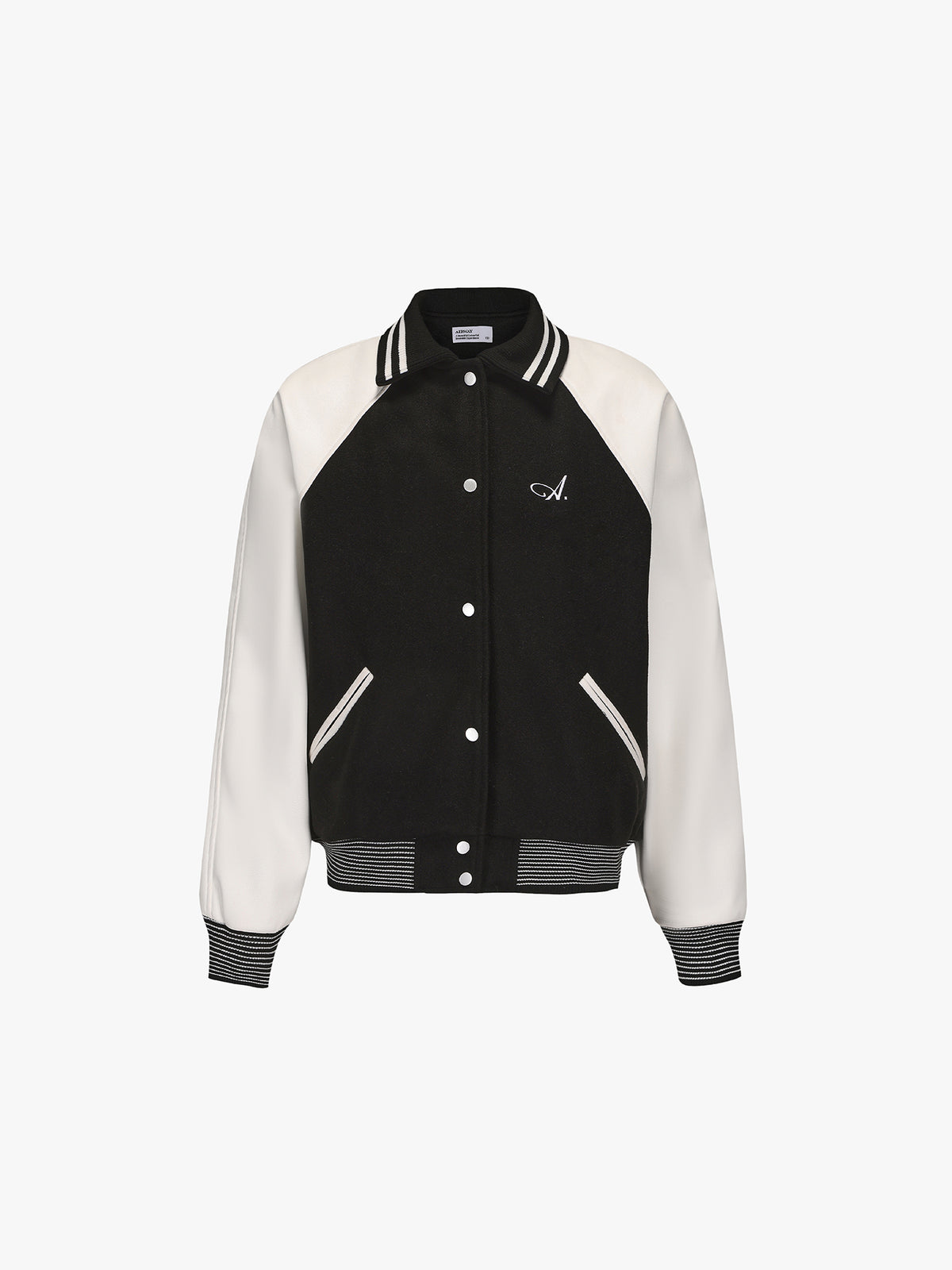 Black/White Baseball Jacket