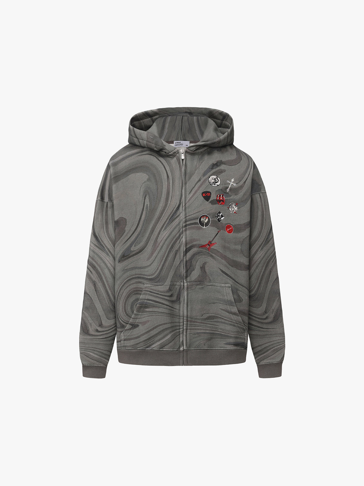 Sticker Camo Hoodie