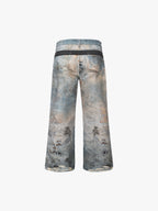 Belt Graphic Jeans