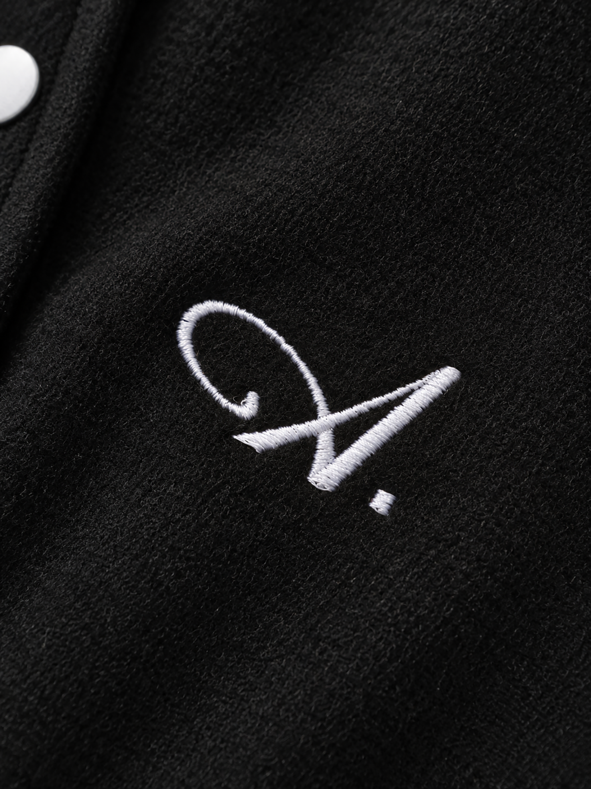 Black/White Baseball Jacket