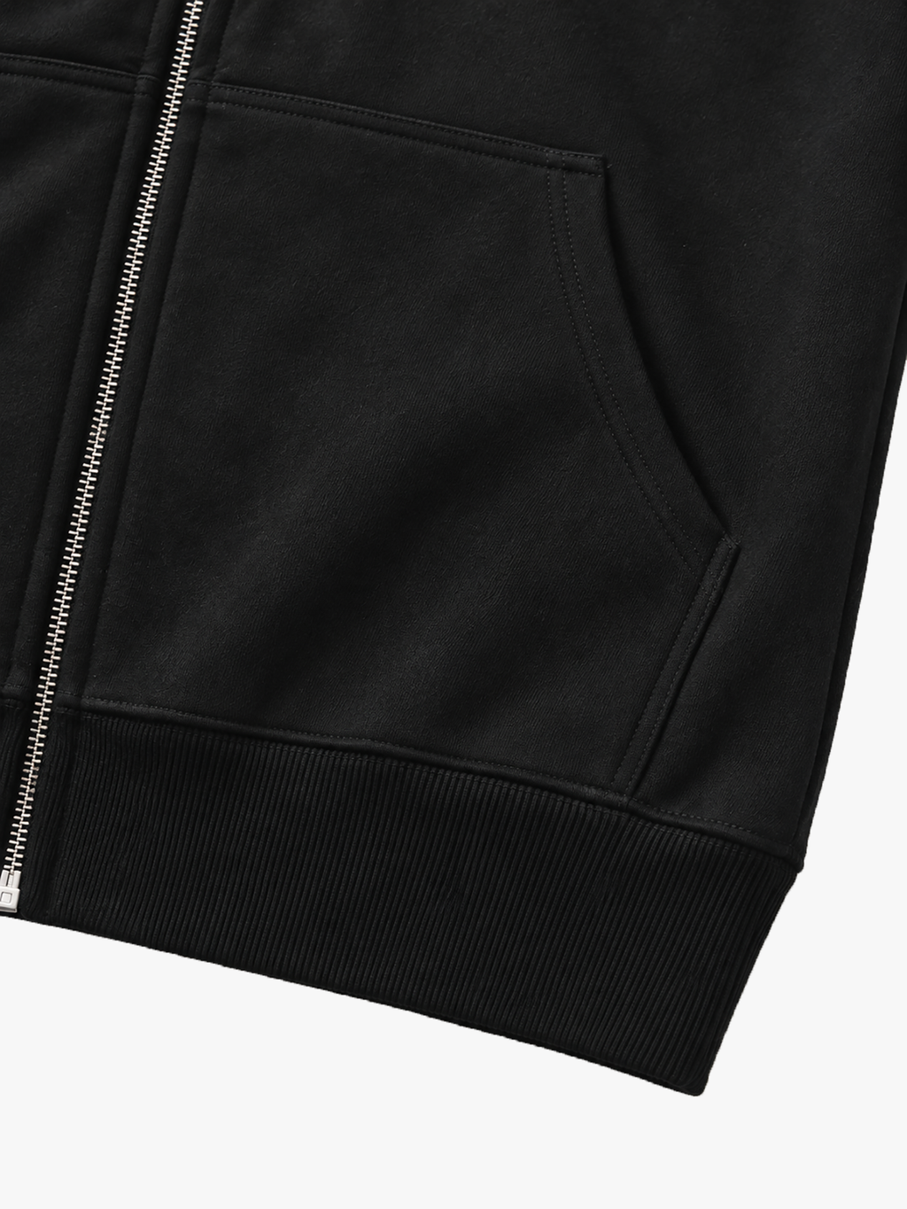 Metal Zipper Hoodie